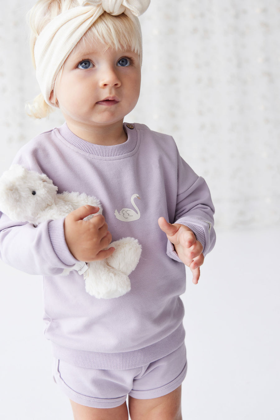 Organic Cotton Bobbie Sweatshirt - Starling Childrens Top from Jamie Kay NZ