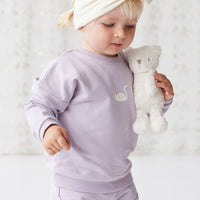 Organic Cotton Ivy Shortie - Starling Childrens Short from Jamie Kay NZ