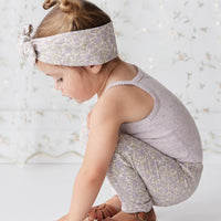 Organic Cotton Everyday Legging - Chloe Lavender Childrens Legging from Jamie Kay NZ