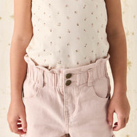 Grace Short - Violet Tint Childrens Short from Jamie Kay NZ