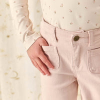 Yvette Pant - Violet Tint Childrens Pant from Jamie Kay NZ