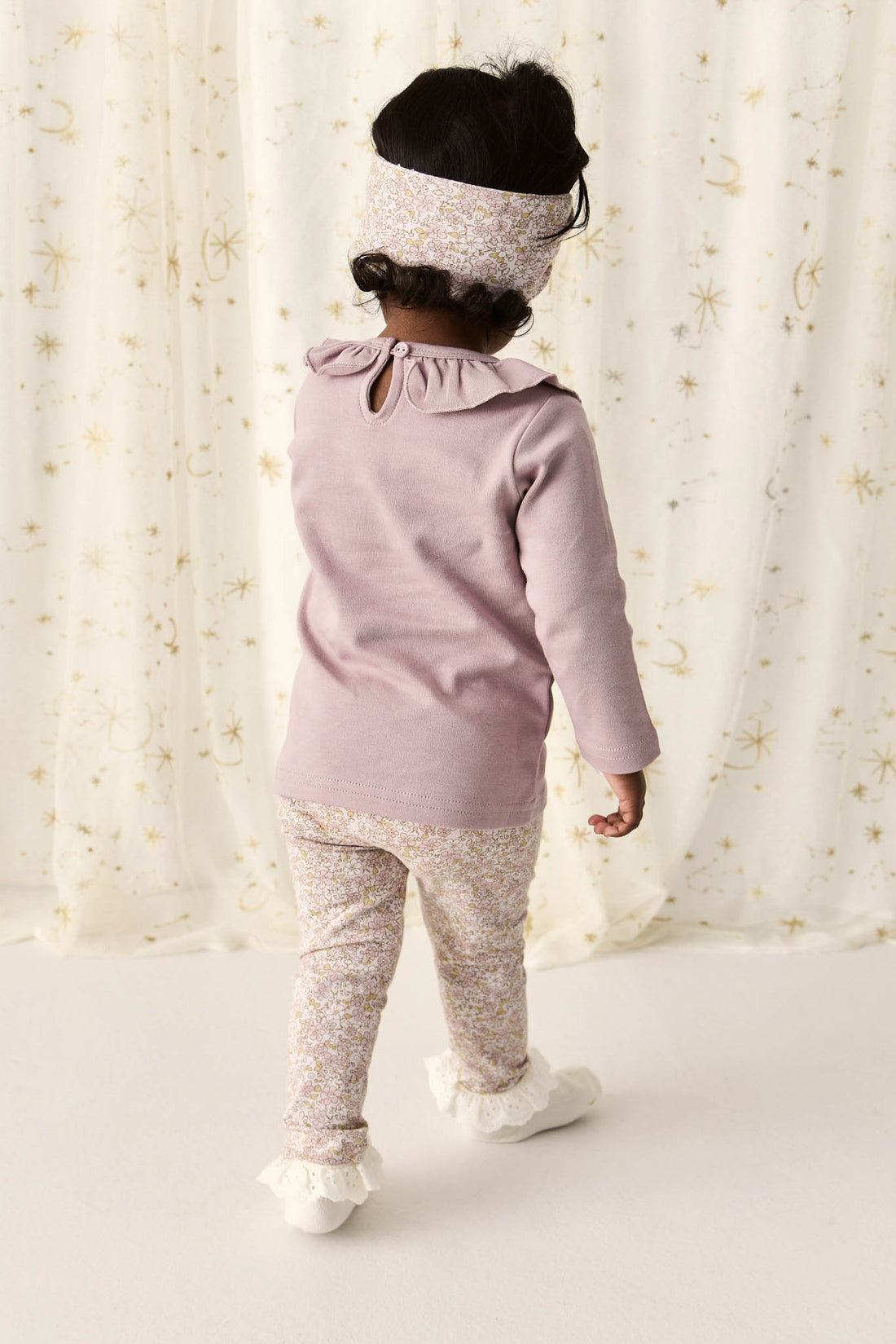 Pima Cotton Louise Top - Cosy Pink Childrens Top from Jamie Kay NZ