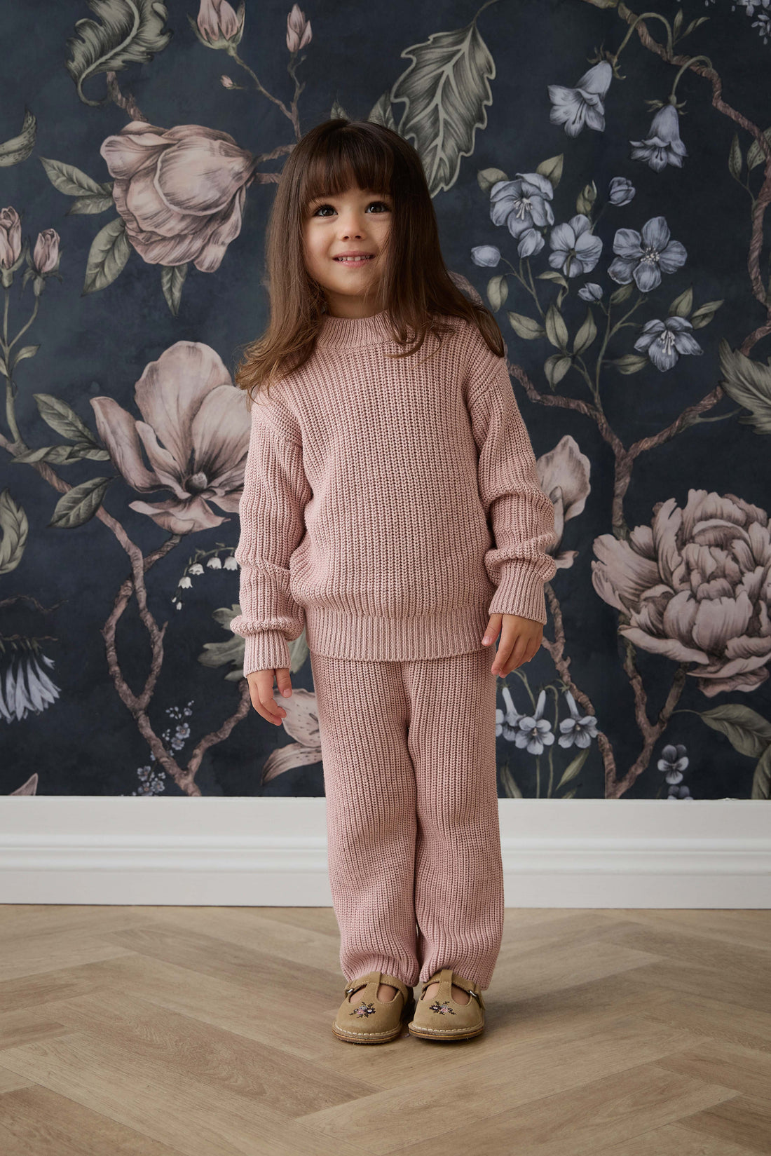 Morgan Pant - Shell Pink Childrens Pant from Jamie Kay NZ