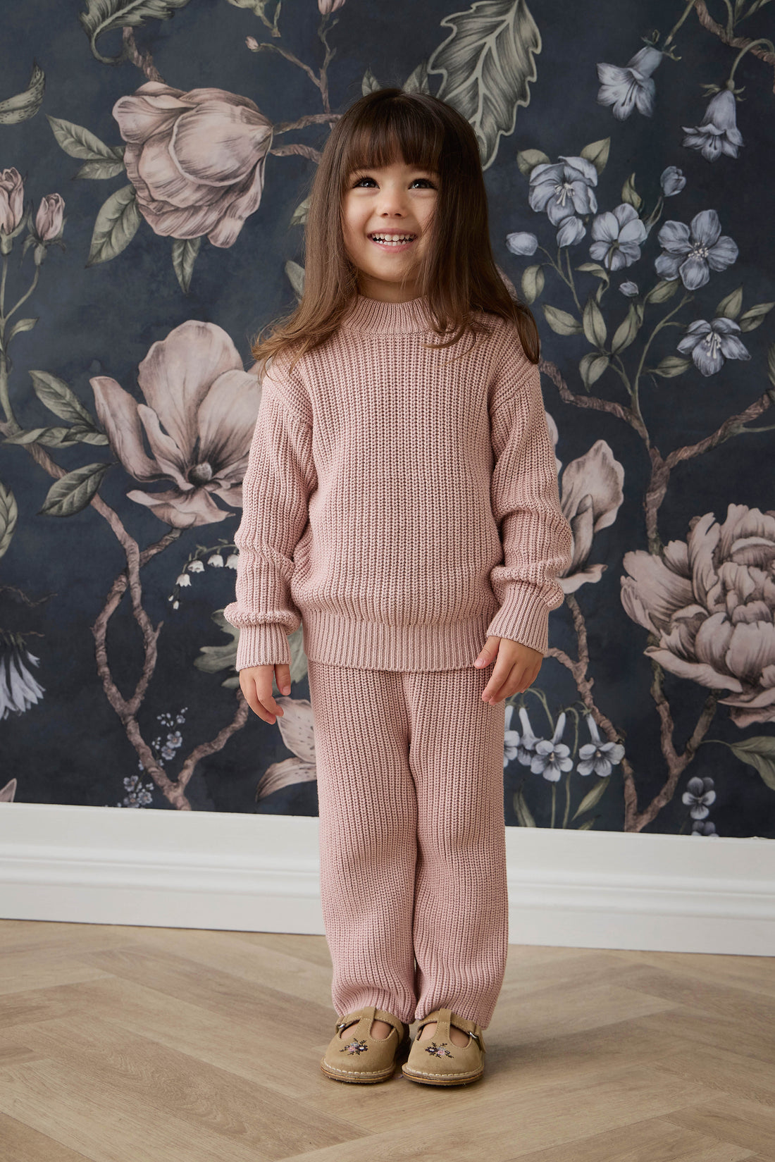 Morgan Pant - Shell Pink Childrens Pant from Jamie Kay NZ