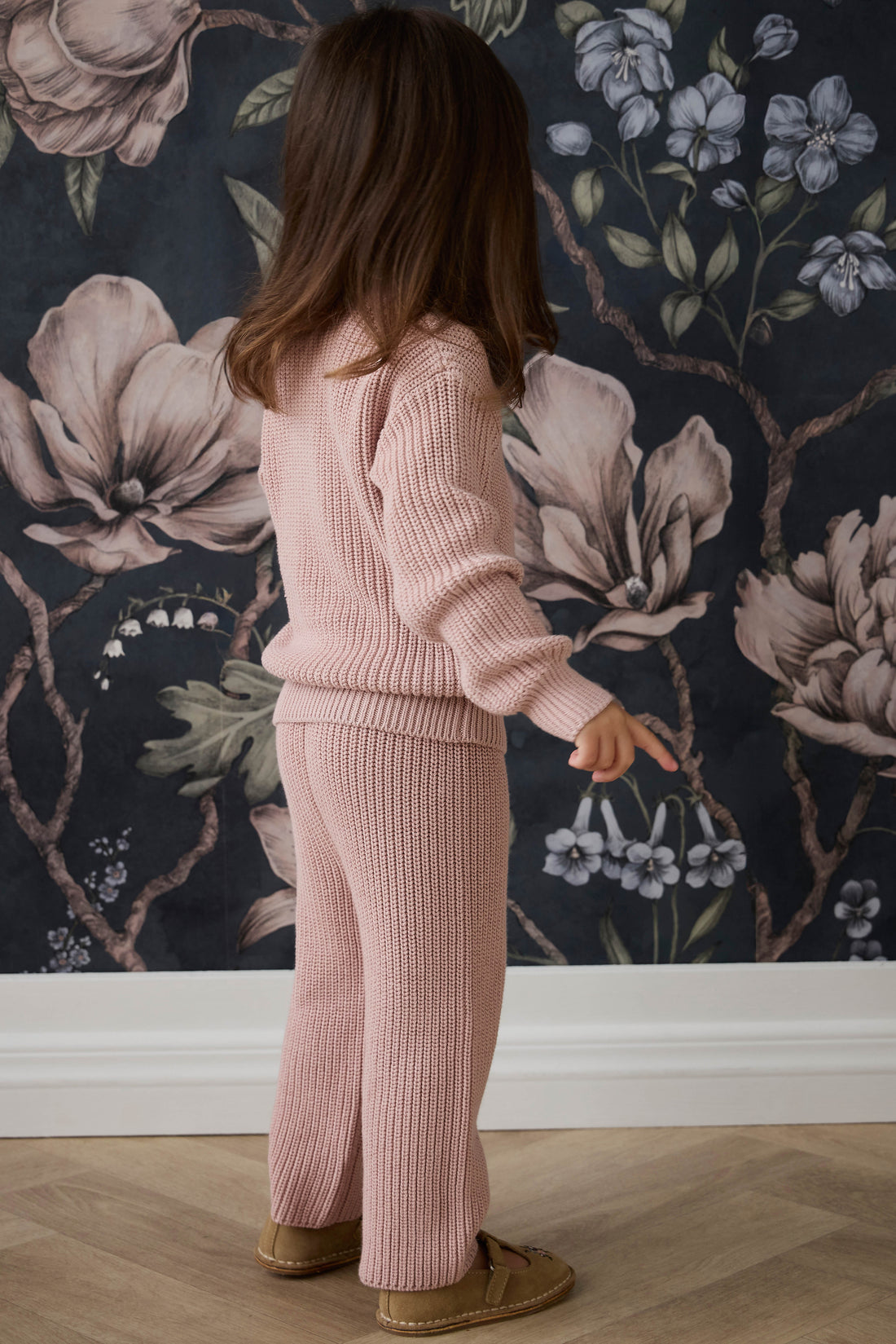 Morgan Pant - Shell Pink Childrens Pant from Jamie Kay NZ