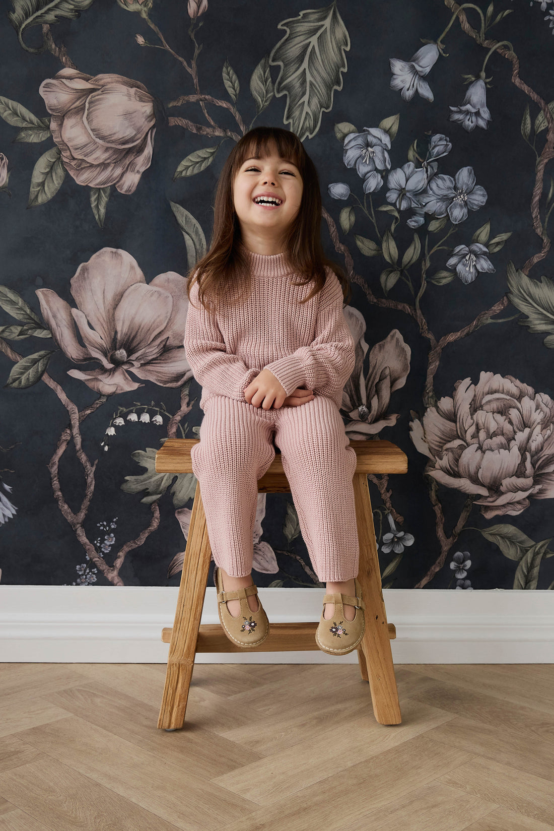 Morgan Pant - Shell Pink Childrens Pant from Jamie Kay NZ