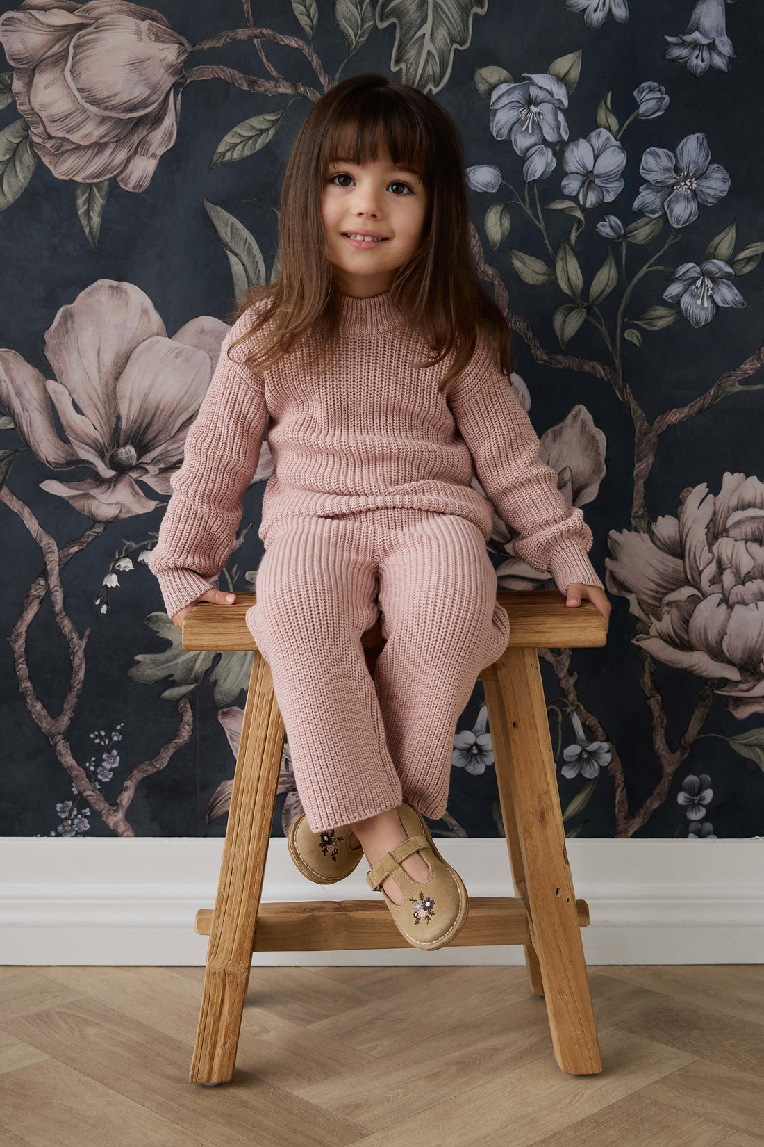 Morgan Pant - Shell Pink Childrens Pant from Jamie Kay NZ