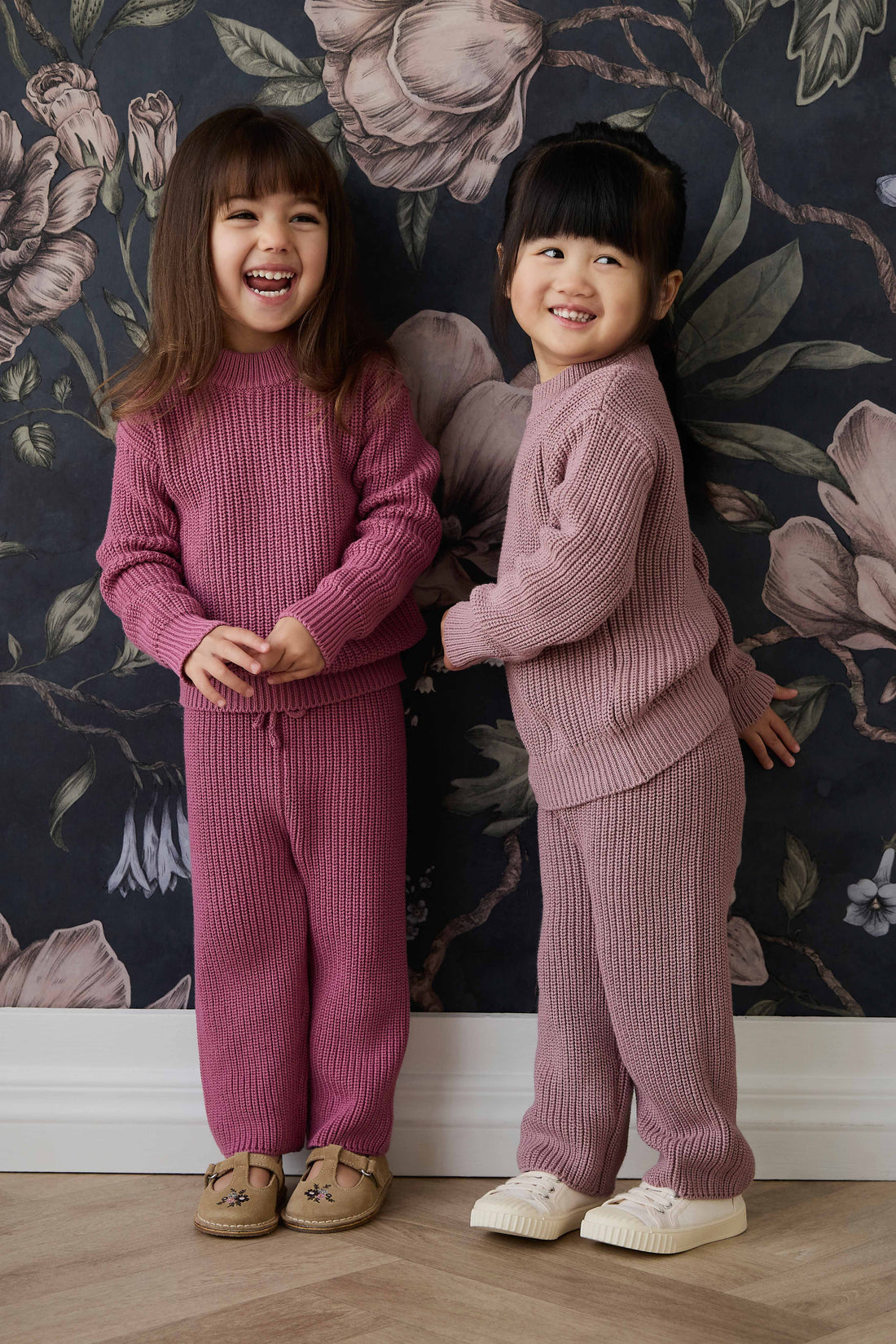 Morgan Jumper - Heather Childrens Jumper from Jamie Kay NZ