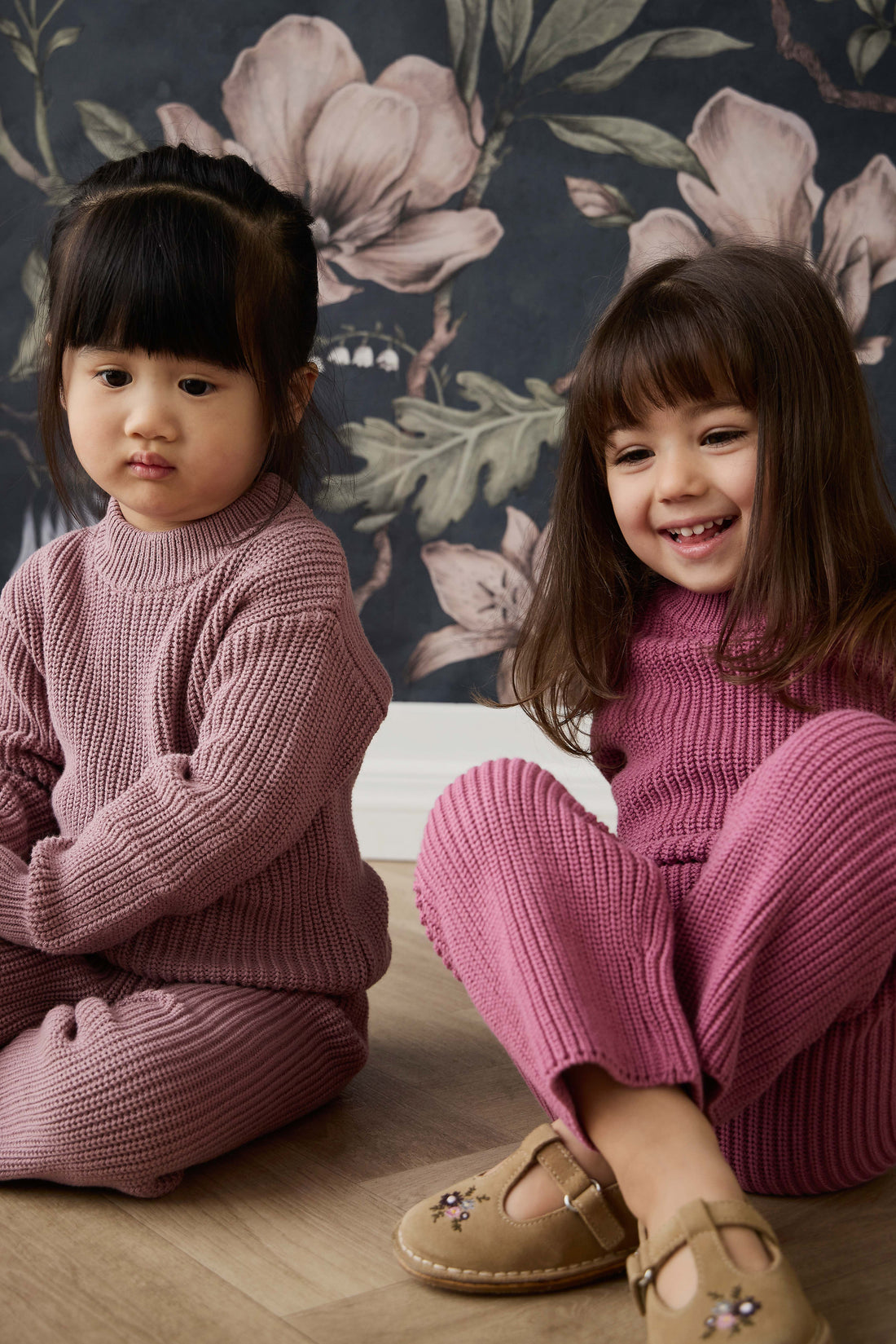 Morgan Jumper - Heather Childrens Jumper from Jamie Kay NZ