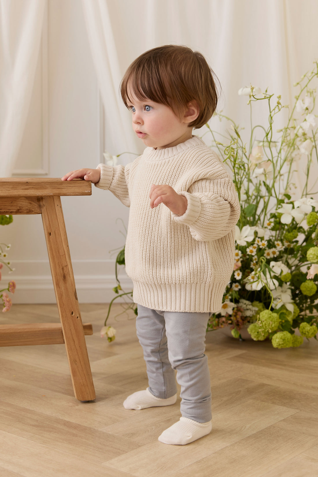 Organic Cotton Everyday Legging - Missouri Childrens Legging from Jamie Kay NZ
