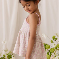 Organic Cotton Modal Elisa Short - Vintage Violet Childrens from Jamie Kay NZ