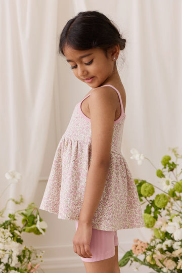 Organic Cotton Modal Elisa Short - Vintage Violet Childrens from Jamie Kay NZ