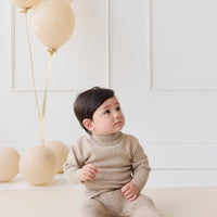 Ethan Pant - Malt Fleck Childrens Pant from Jamie Kay NZ