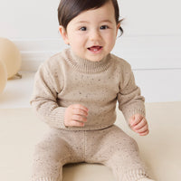 Ethan Pant - Malt Fleck Childrens Pant from Jamie Kay NZ