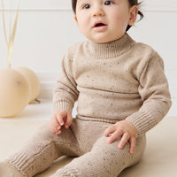 Ethan Pant - Malt Fleck Childrens Pant from Jamie Kay NZ