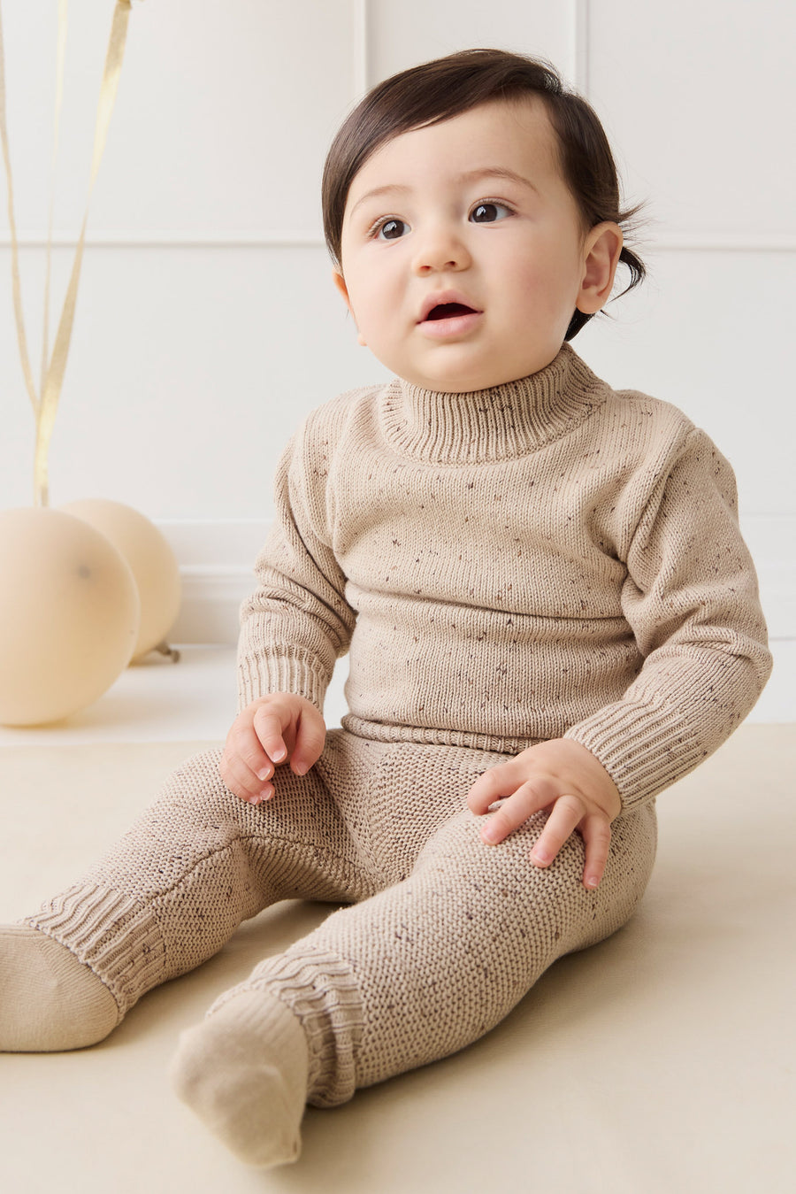 Ethan Pant - Malt Fleck Childrens Pant from Jamie Kay NZ