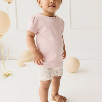 Organic Cotton Everyday Bike Short - Moons Woolen Ball Childrens Short from Jamie Kay NZ