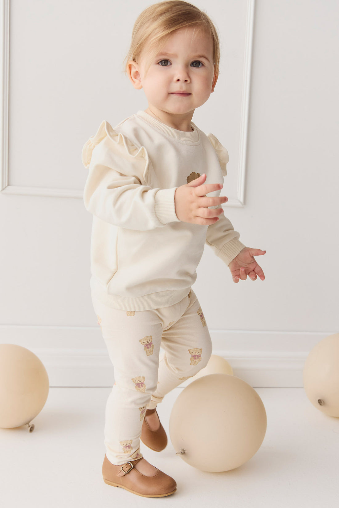 Organic Cotton Everyday Legging - Little Georgie Childrens Legging from Jamie Kay NZ