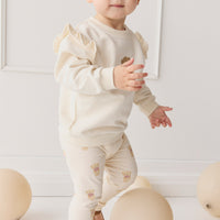 Organic Cotton Everyday Legging - Little Georgie Childrens Legging from Jamie Kay NZ