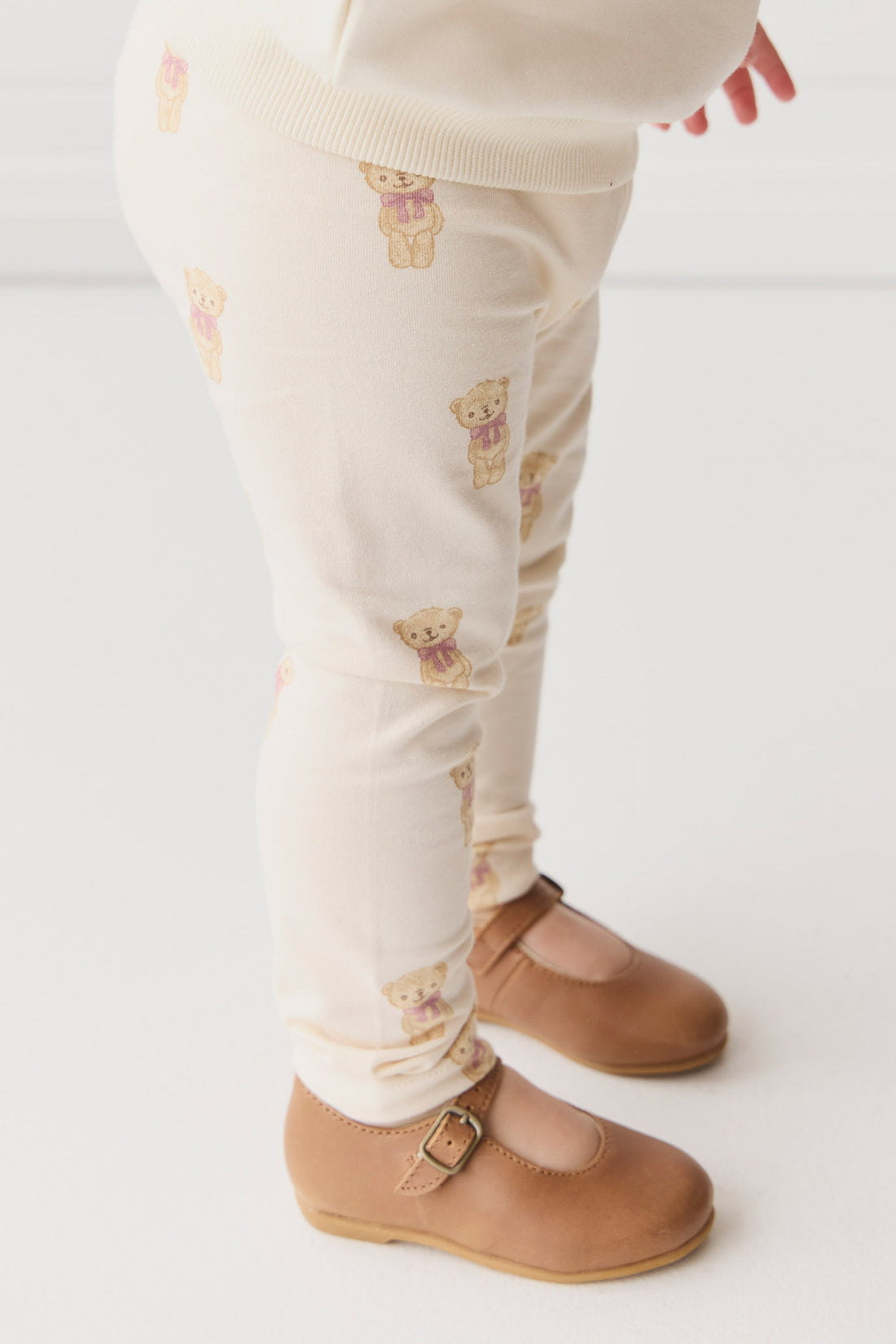 Organic Cotton Everyday Legging - Little Georgie Childrens Legging from Jamie Kay NZ