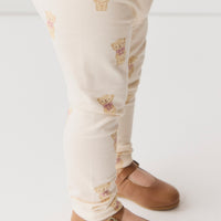 Organic Cotton Everyday Legging - Little Georgie Childrens Legging from Jamie Kay NZ