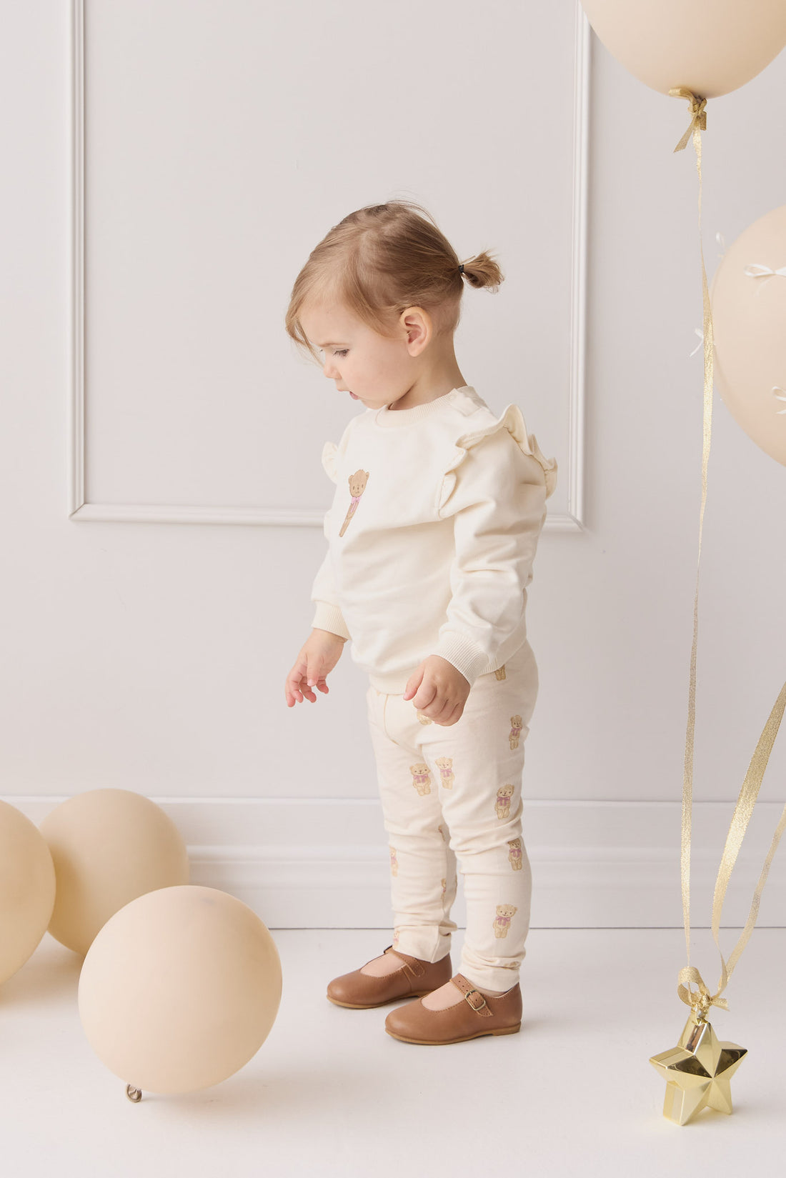 Organic Cotton Everyday Legging - Little Georgie Childrens Legging from Jamie Kay NZ