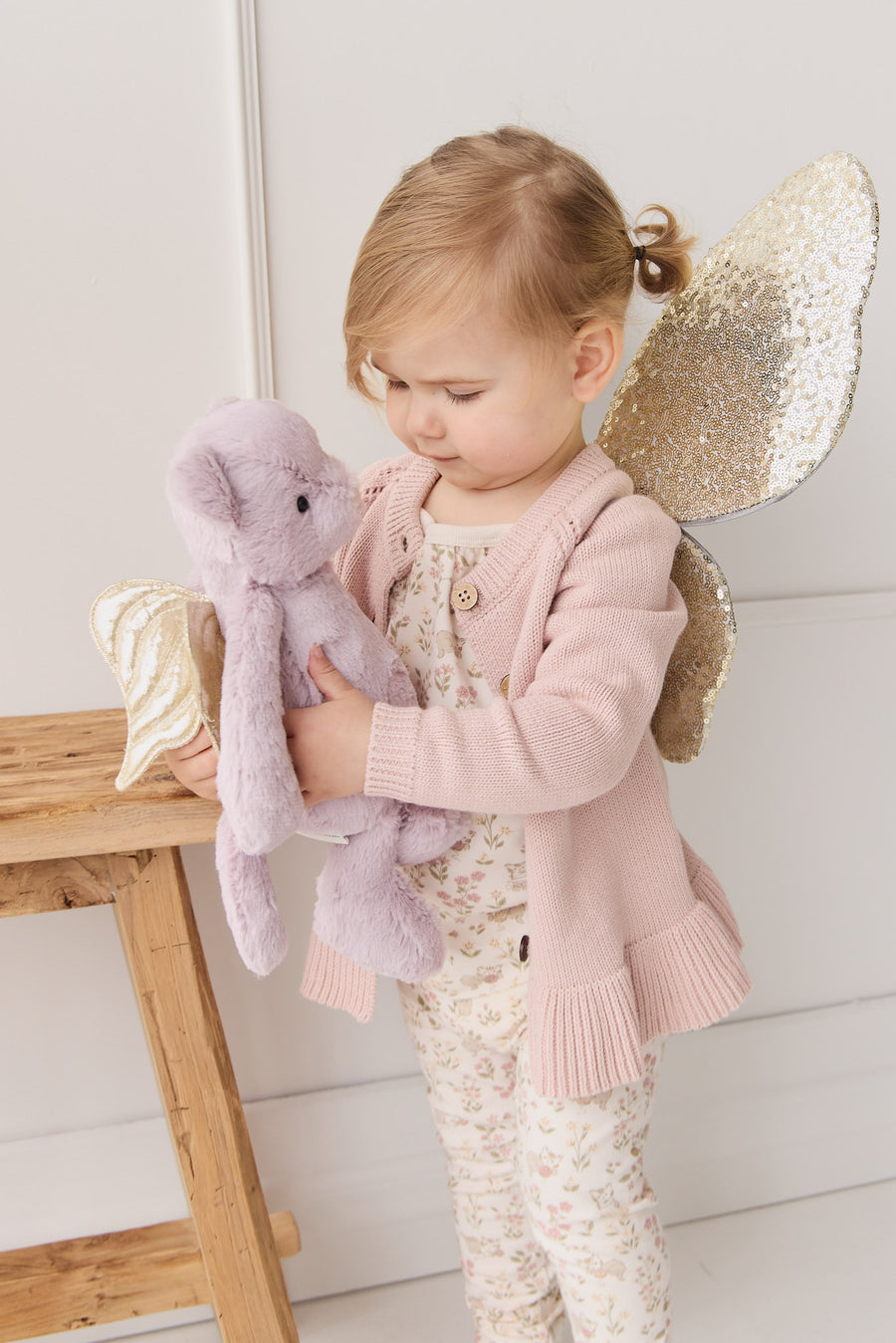 Snuggle Bunnies - Fairy Elsie - Violet Childrens Toy from Jamie Kay NZ