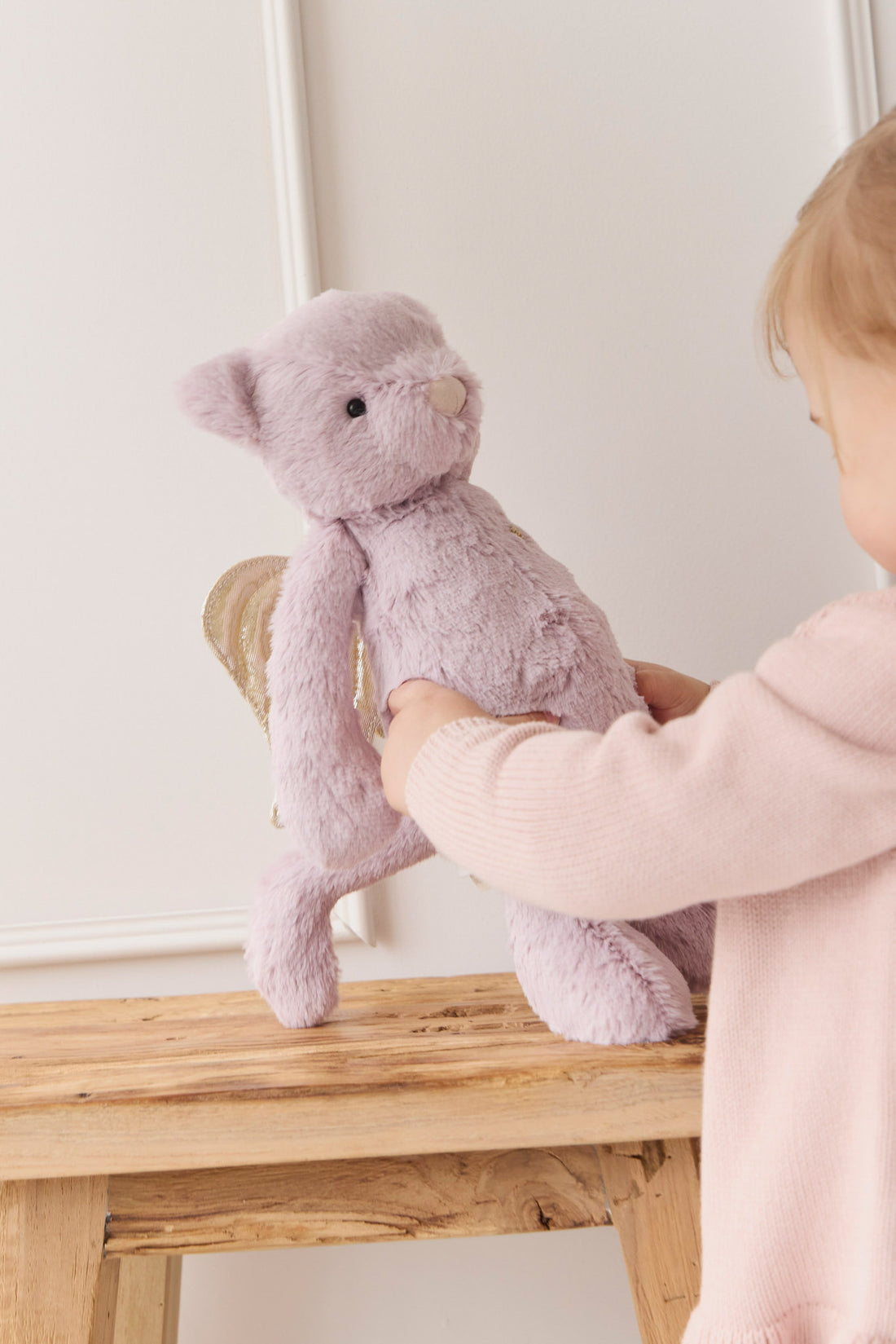 Snuggle Bunnies - Fairy Elsie - Violet Childrens Toy from Jamie Kay NZ