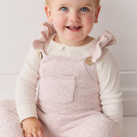 Mia Kintted Onepiece - Soft Misty Rose Childrens Onepiece from Jamie Kay NZ