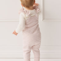 Mia Kintted Onepiece - Soft Misty Rose Childrens Onepiece from Jamie Kay NZ