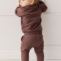 Organic Cotton Morgan Track Pant - Earth Childrens Pant from Jamie Kay NZ