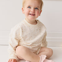 Organic Cotton Damien Sweatshirt - Briella Whisper Childrens Top from Jamie Kay NZ