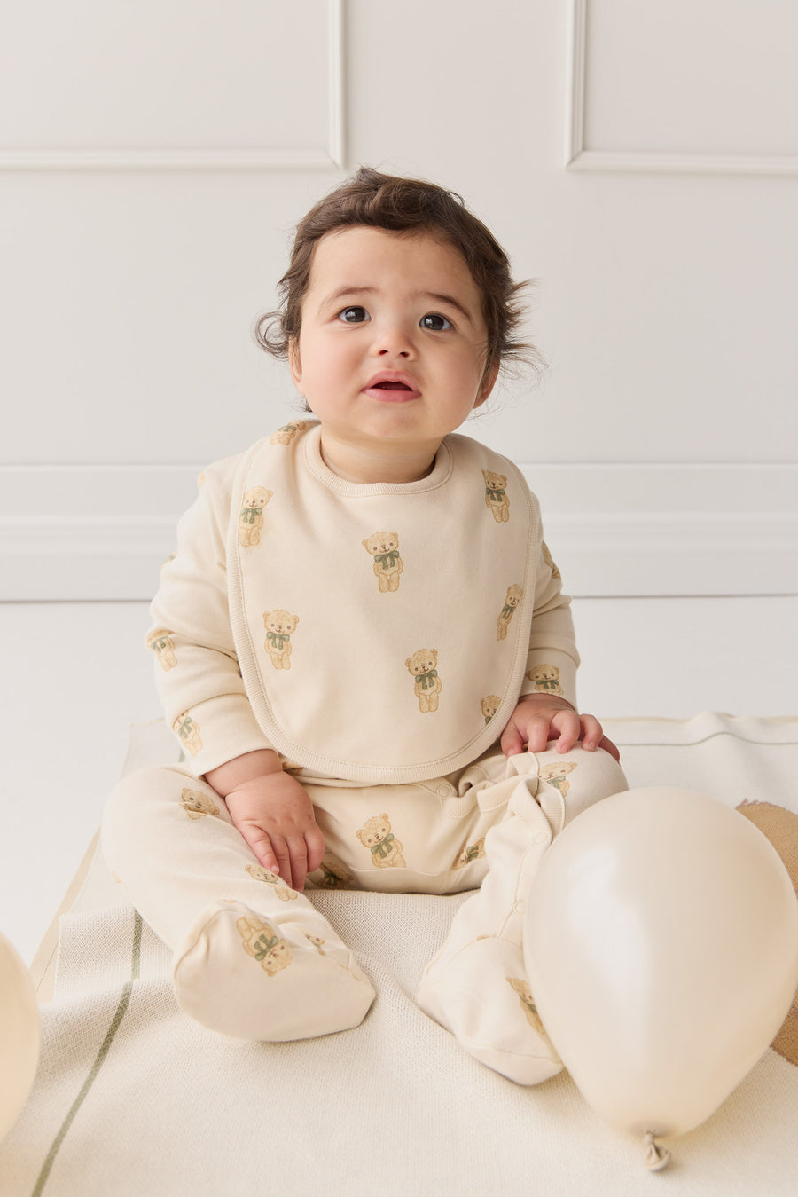 Organic Cotton Pascale Onepiece - Little Ted Childrens Onepiece from Jamie Kay NZ