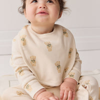 Organic Cotton Pascale Onepiece - Little Ted Childrens Onepiece from Jamie Kay NZ