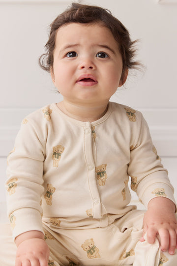 Organic Cotton Pascale Onepiece - Little Ted Childrens Onepiece from Jamie Kay NZ