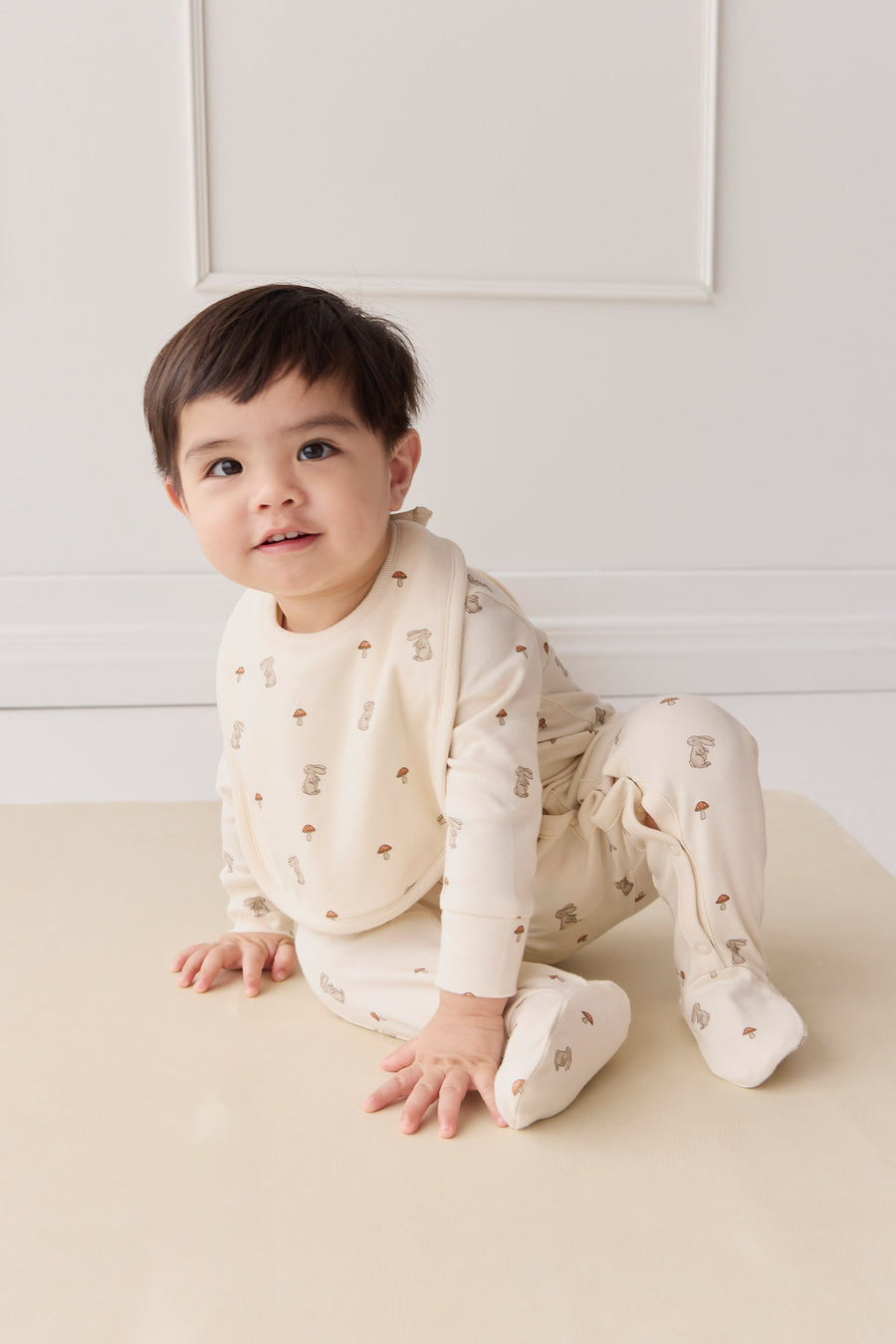 Organic Cotton Pascale Onepiece - Le Lapin Childrens Onepiece from Jamie Kay NZ