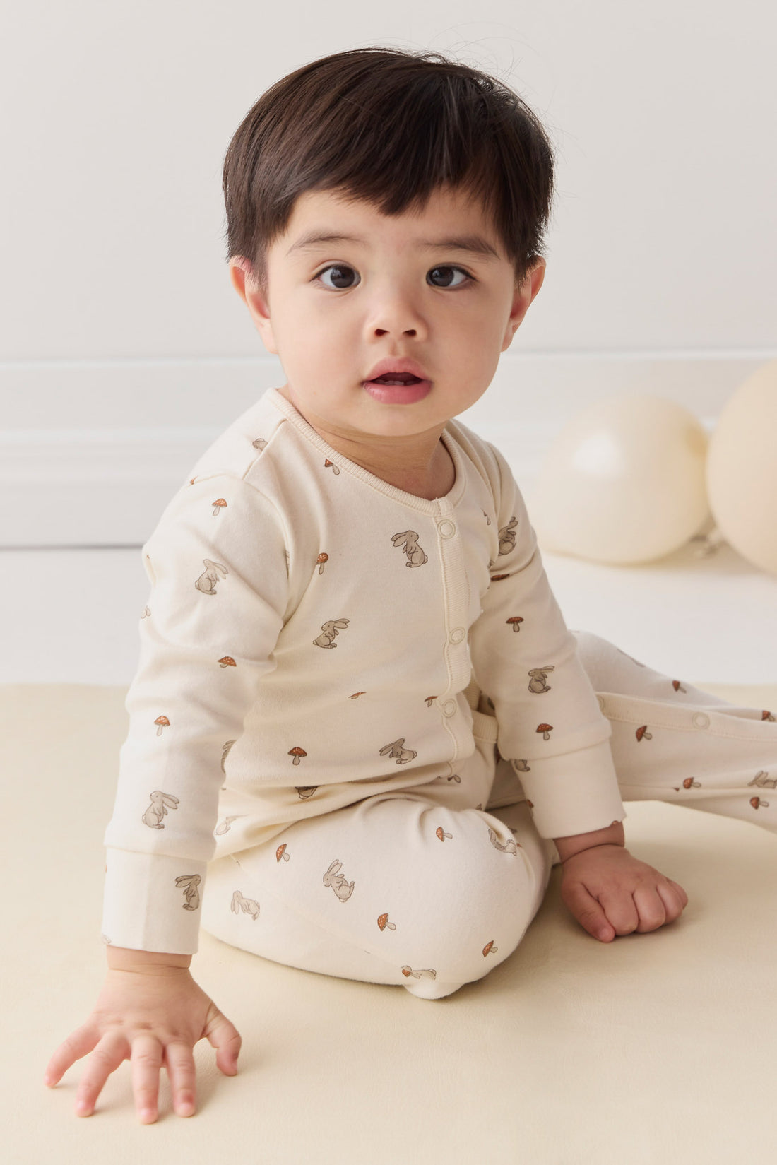 Organic Cotton Pascale Onepiece - Le Lapin Childrens Onepiece from Jamie Kay NZ