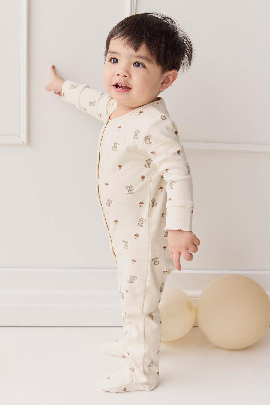 Organic Cotton Pascale Onepiece - Le Lapin Childrens Onepiece from Jamie Kay NZ