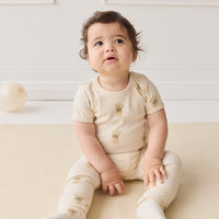 Organic Cotton Everyday Legging - Little Ted Childrens Legging from Jamie Kay NZ