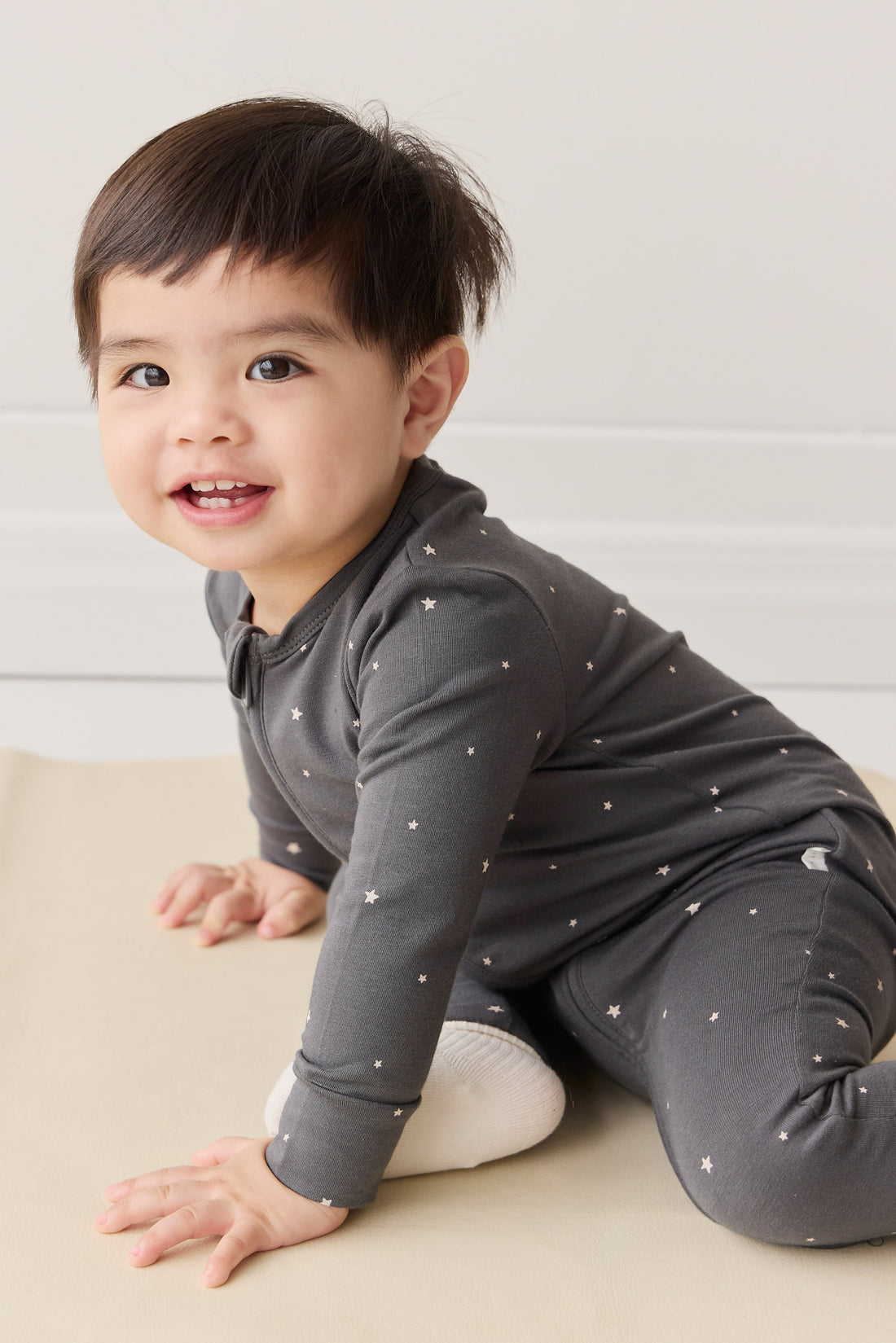 Organic Cotton Modal Frankie Onepiece - Milky Way Icelandic Childrens Onepiece from Jamie Kay NZ