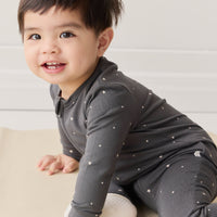 Organic Cotton Modal Frankie Onepiece - Milky Way Icelandic Childrens Onepiece from Jamie Kay NZ