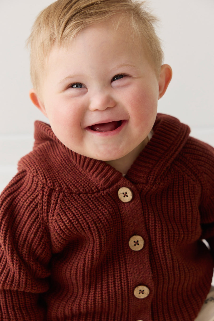 Ollie Cardigan - Fox Marle Childrens Cardigan from Jamie Kay NZ