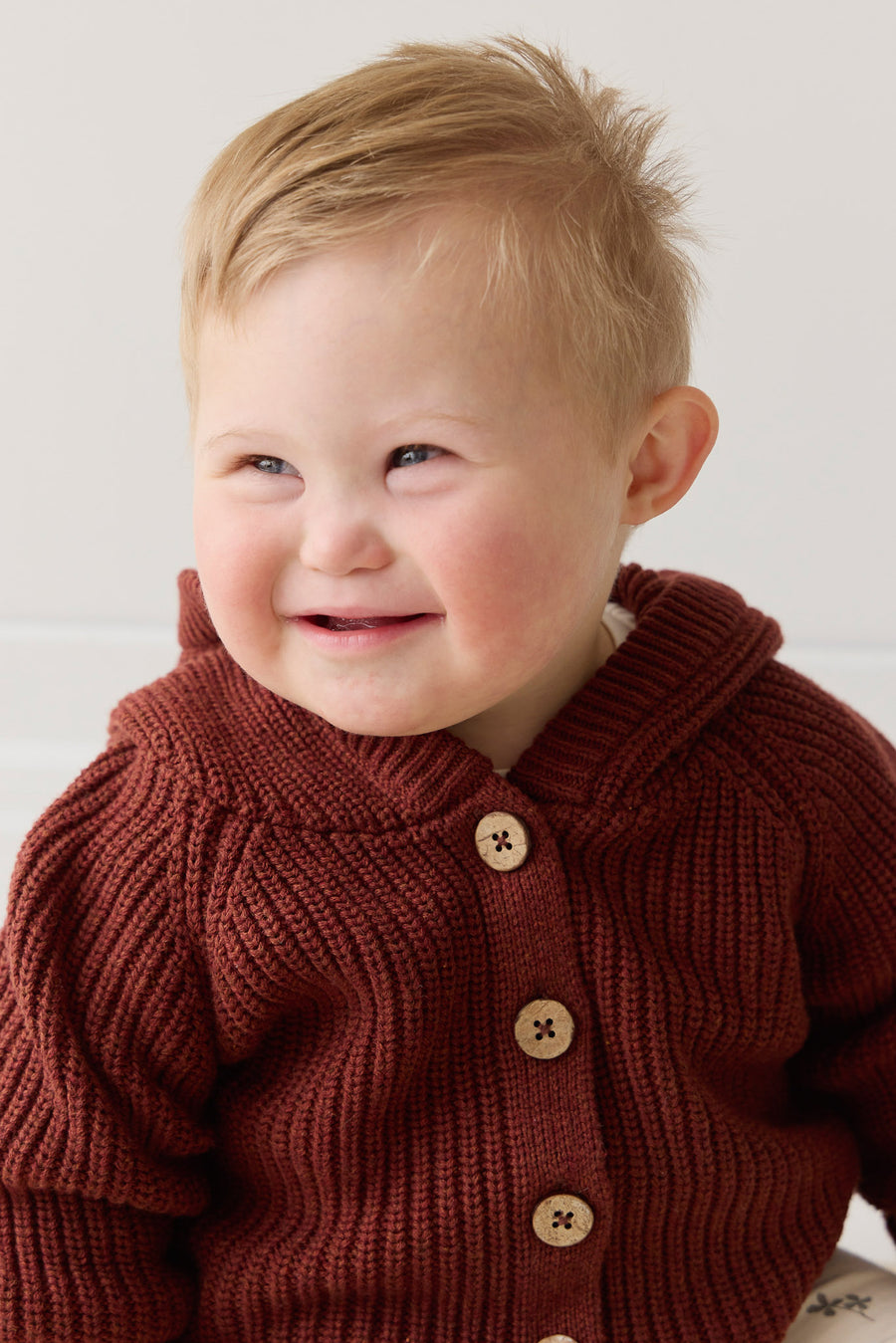 Ollie Cardigan - Fox Marle Childrens Cardigan from Jamie Kay NZ