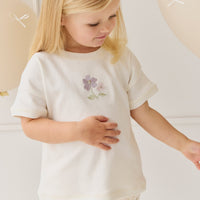 Pima Cotton Mimi Top - Plaster Briella Childrens Top from Jamie Kay NZ