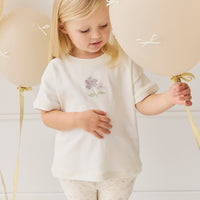 Pima Cotton Mimi Top - Plaster Briella Childrens Top from Jamie Kay NZ