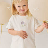 Pima Cotton Mimi Top - Plaster Briella Childrens Top from Jamie Kay NZ