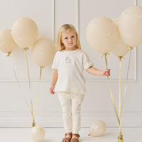 Pima Cotton Mimi Top - Plaster Briella Childrens Top from Jamie Kay NZ