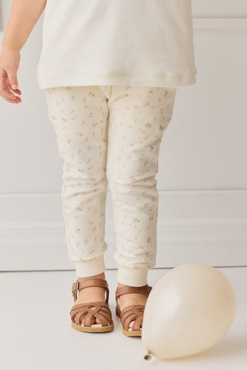 Organic Cotton Morgan Track Pant - Briella Whisper Childrens Pant from Jamie Kay NZ