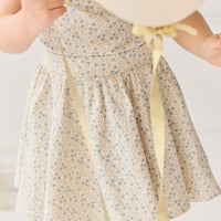 Organic Cotton Meadow Skirt - Adnola Floral Childrens Skirt from Jamie Kay NZ