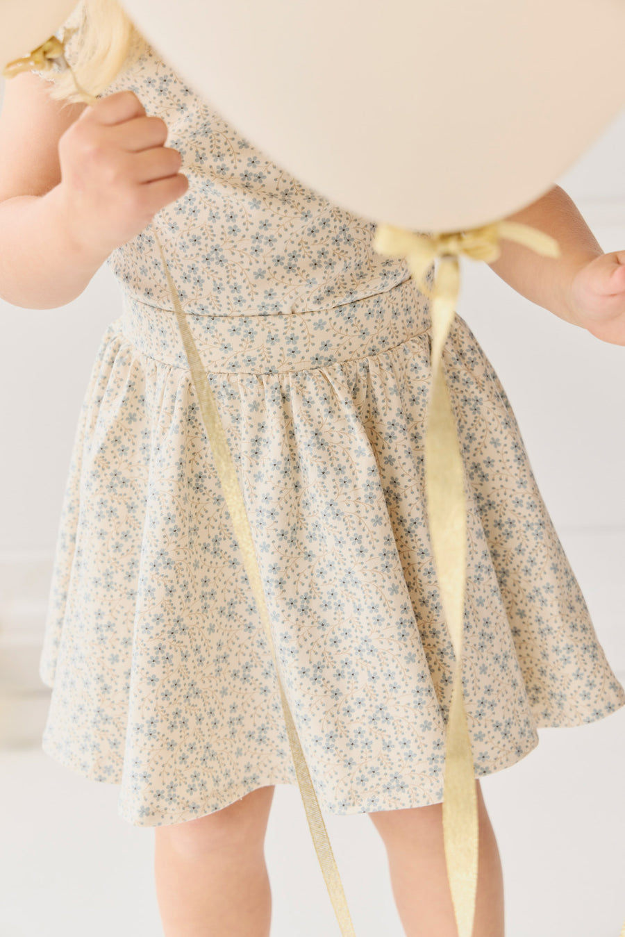 Organic Cotton Meadow Skirt - Adnola Floral Childrens Skirt from Jamie Kay NZ